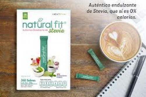 Stevia natural fit, 120 sobres.
